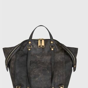 Rebecca Minkoff Surplus Tote  Black and Gold Tote NEW